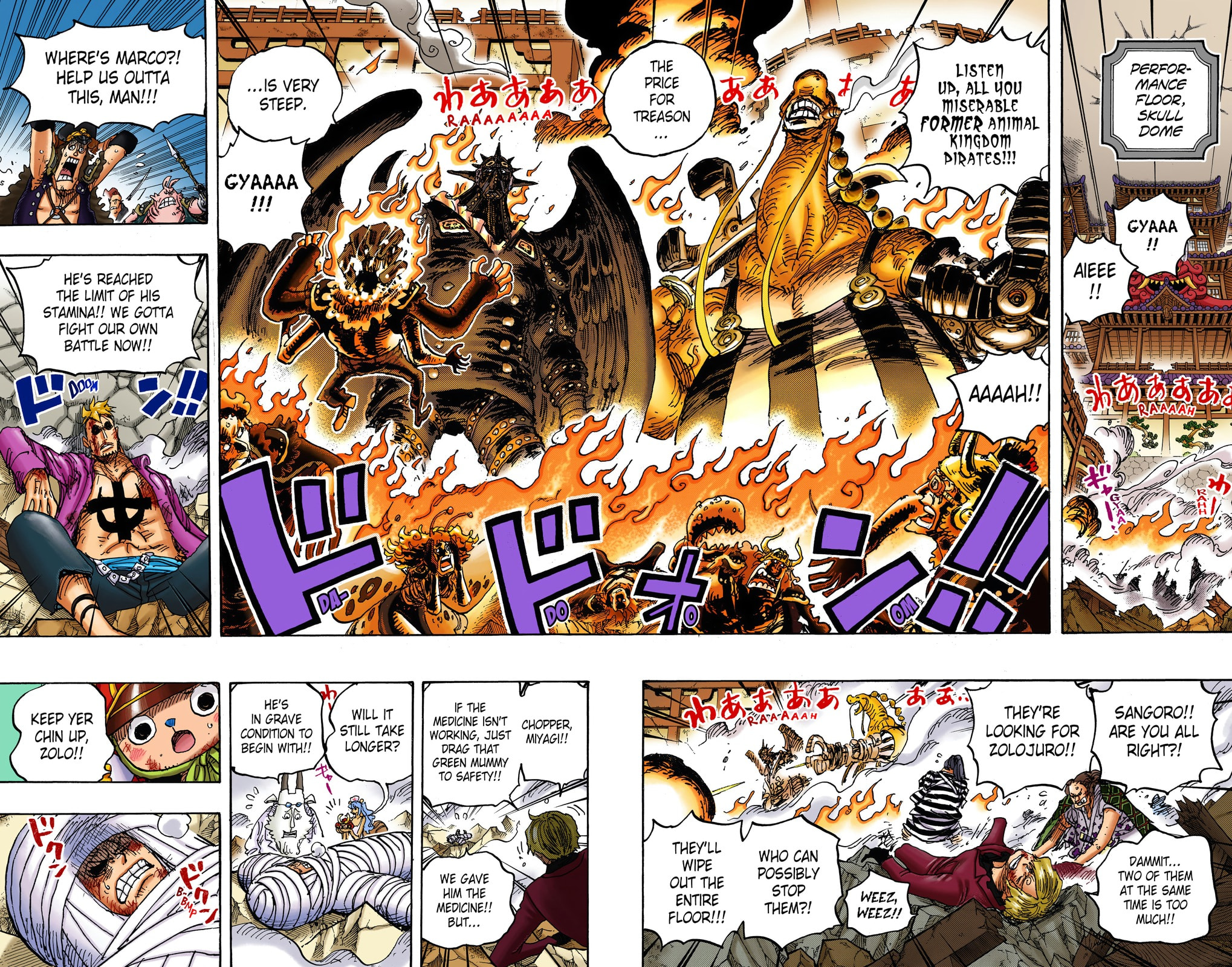 One Piece Digital Colored Chapter 1022 image 10